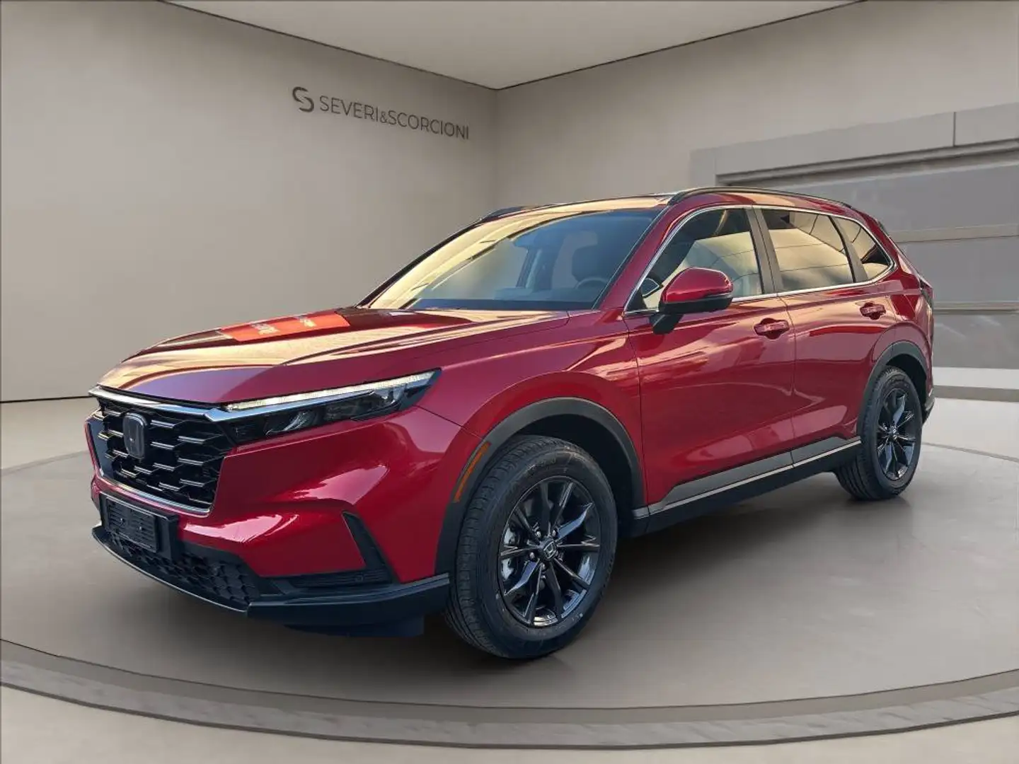 Honda CR-V 2.0 hev Elegance awd Rouge - 1