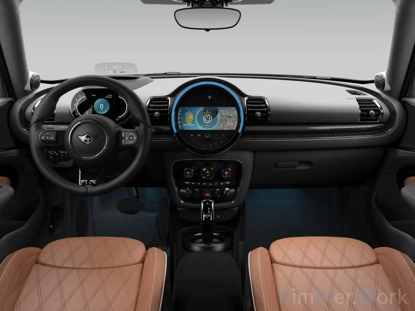 MINI Cooper Clubman Panorama H K HUD Kamera Leder DAB Schwarz - 2