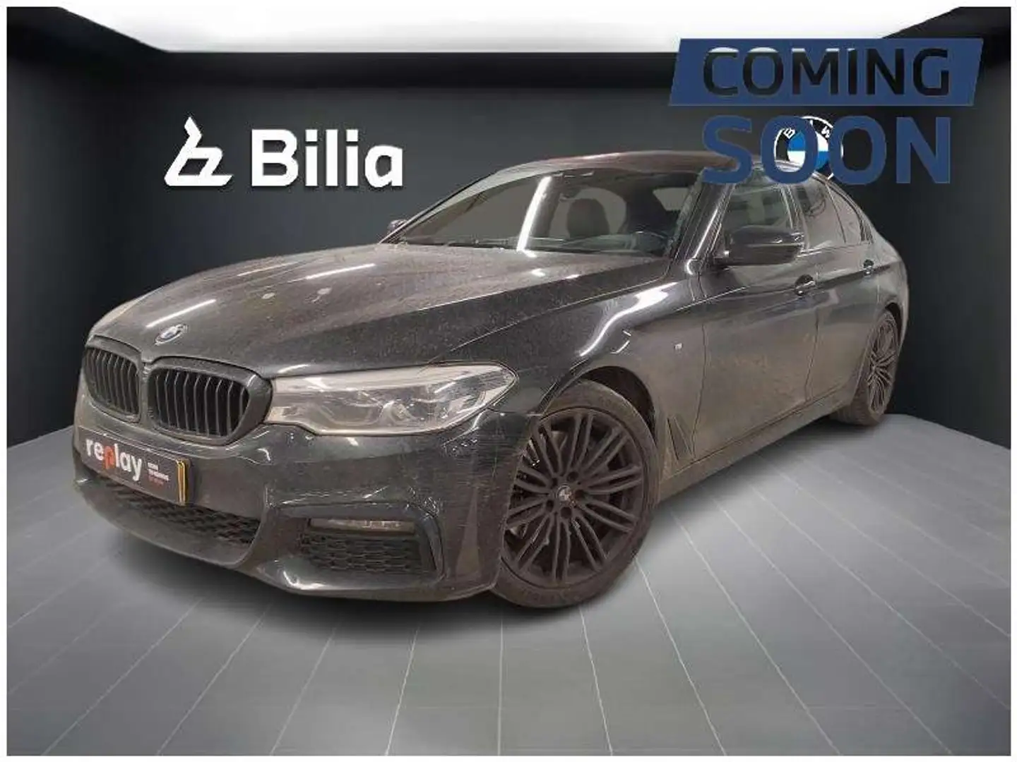 BMW 530 530i m-sport Noir - 1