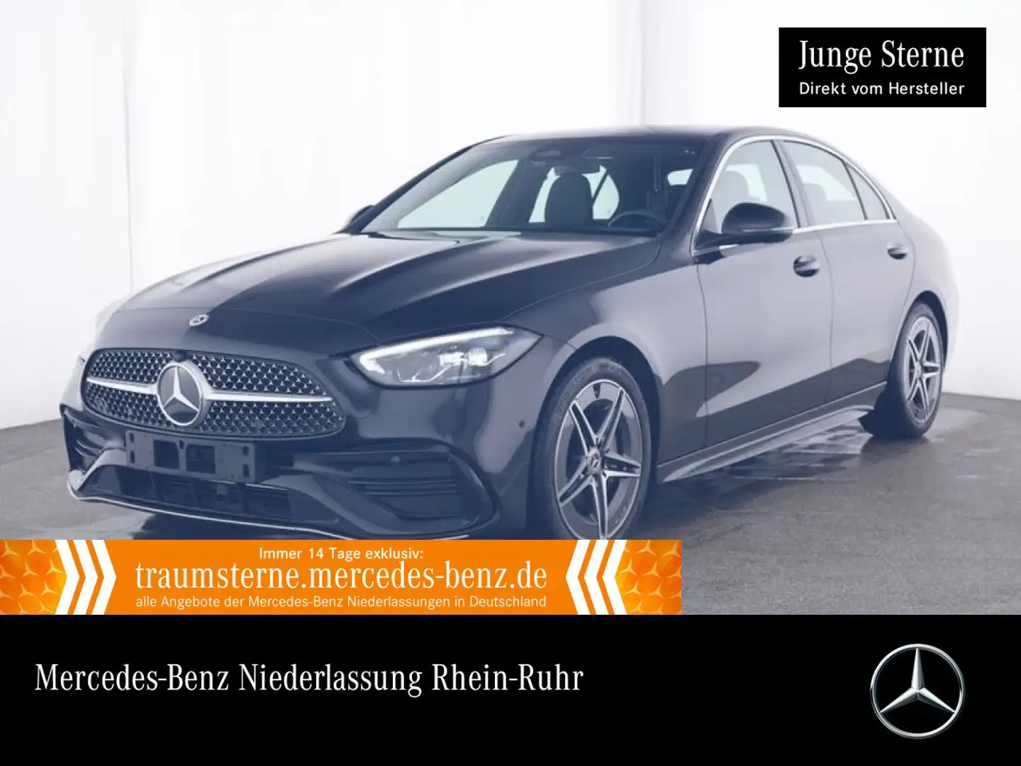 Mercedes-Benz C 180 AMG+LED+KAMERA+KEYLESS+9G Schwarz - 1