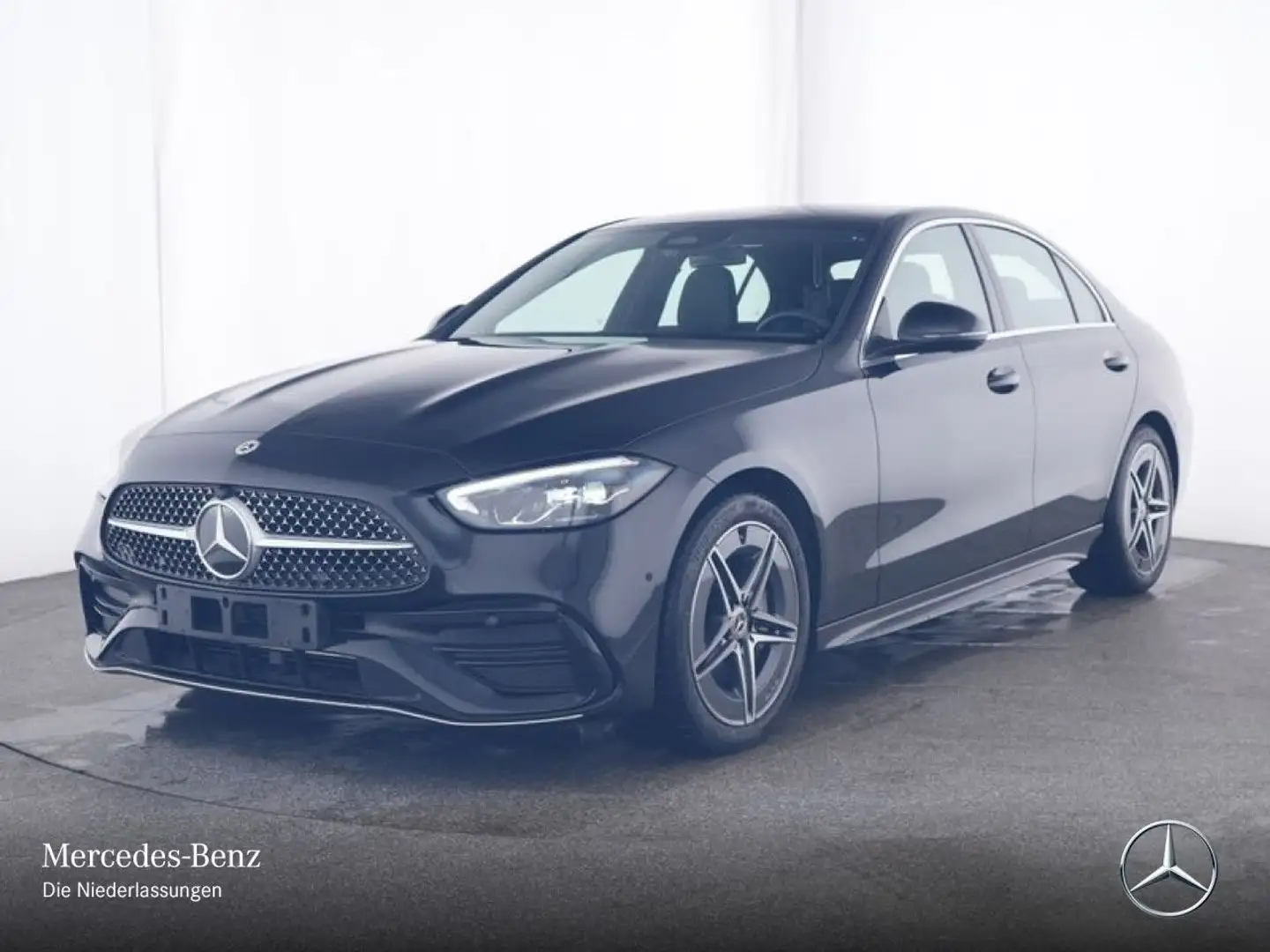 Mercedes-Benz C 180 AMG+LED+KAMERA+KEYLESS+9G Schwarz - 2