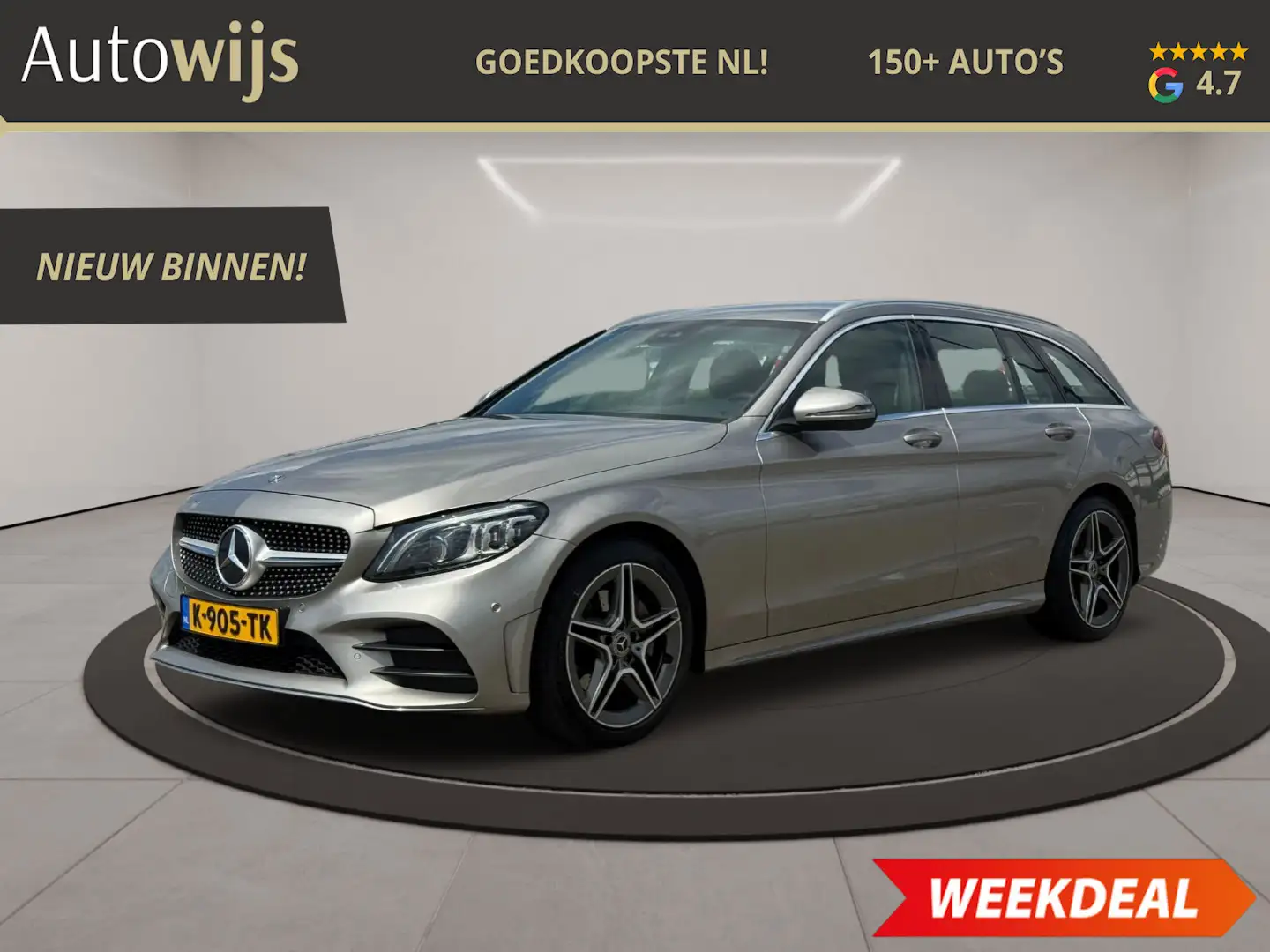 Mercedes-Benz C 200 Estate Business Solution AMG|Facelift|Digidash|Led Grijs - 1
