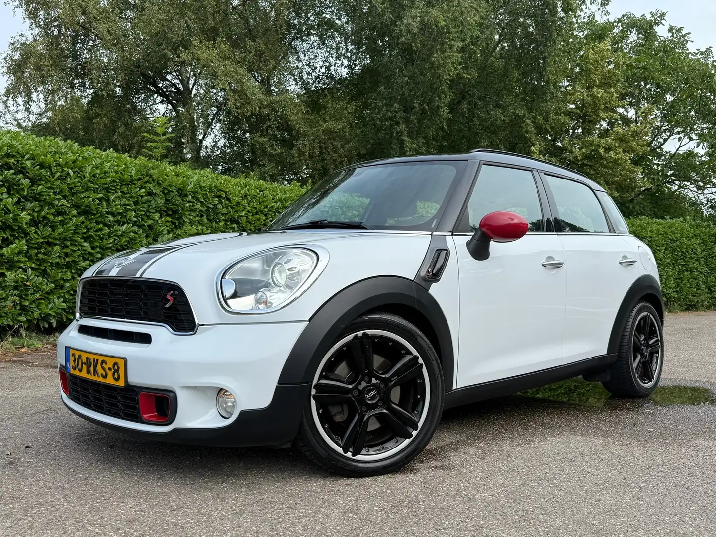 MINI Cooper S Countryman Mini 1.6 Chili Automaat | H-Leder | Navi | Clima | Blanc - 1