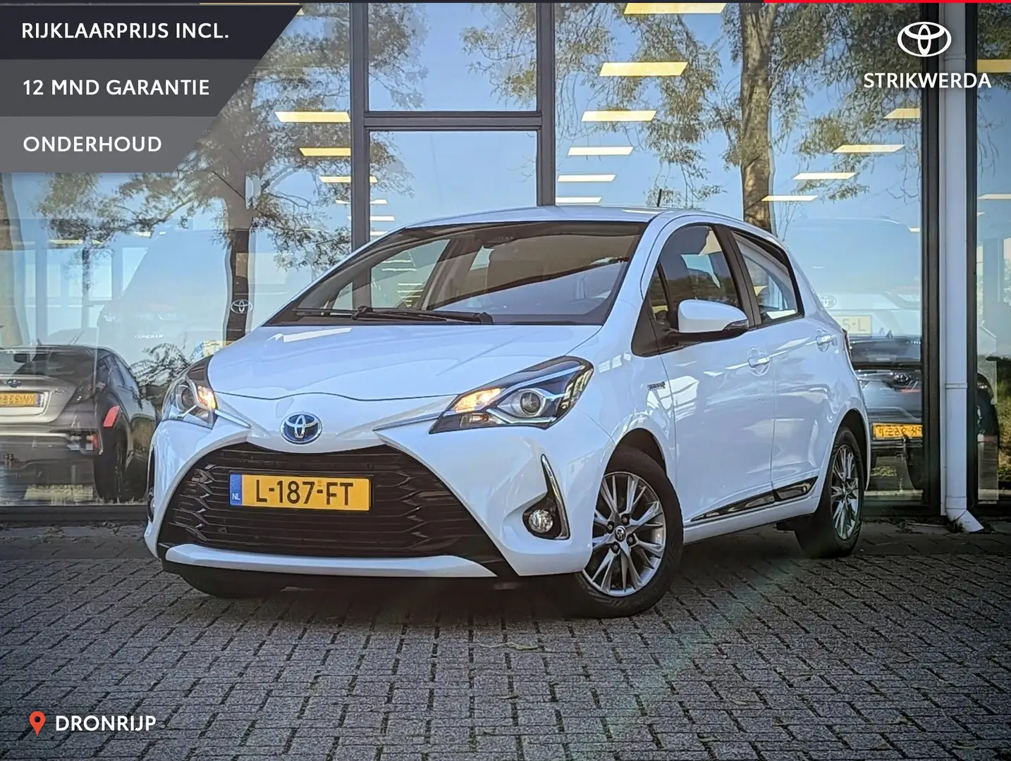 Toyota Yaris 1.5 Hybrid Aspiration | Cruise control | Climate c Wit - 1