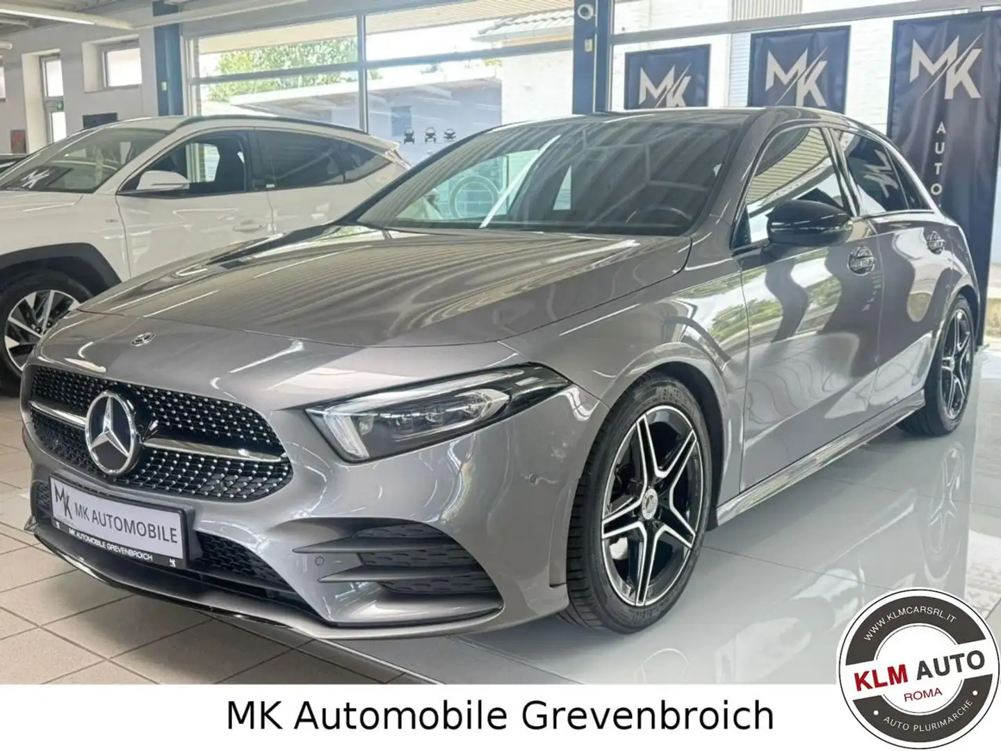 Mercedes-Benz A 200 Premium AMG Mbux Garanzia Grigio - 1