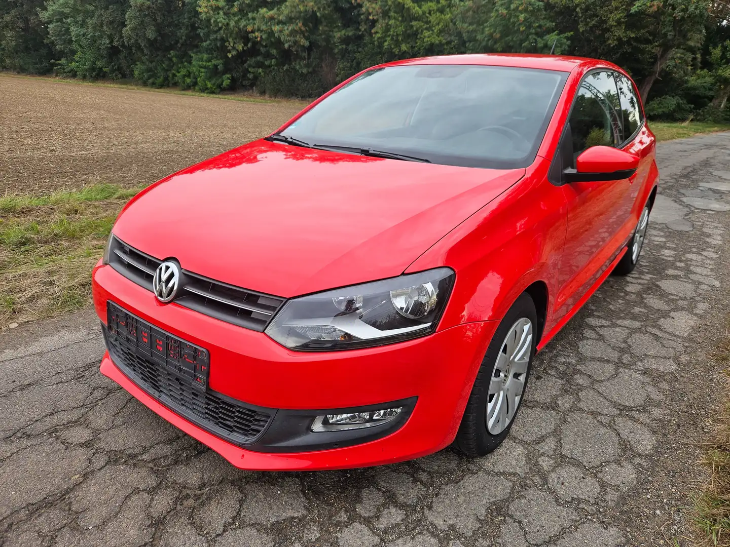 Volkswagen Polo 1,4,Klima,Tüv bis 12.2026,Zahnriemen 202000 neu Rot - 1