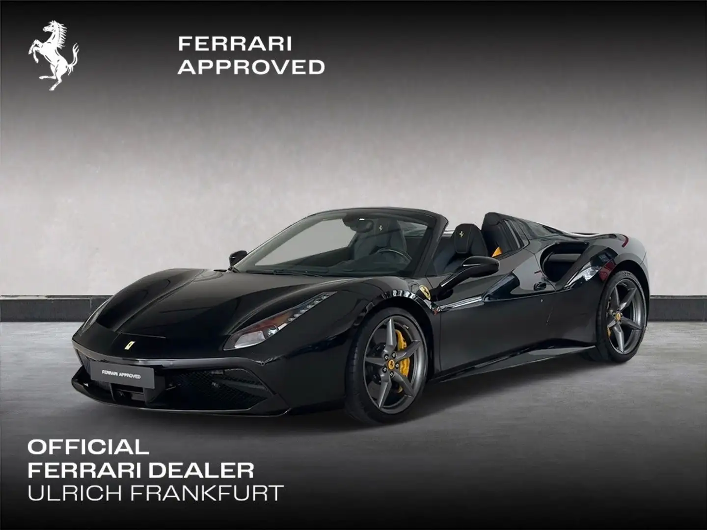 Ferrari 488 ***Ferrari Frankfurt*** Чёрный - 1