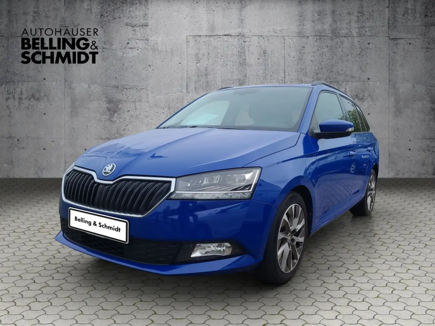 Skoda Fabia Combi 1.0TSI Aut. Ambition Navi LED Klima Blau - 1