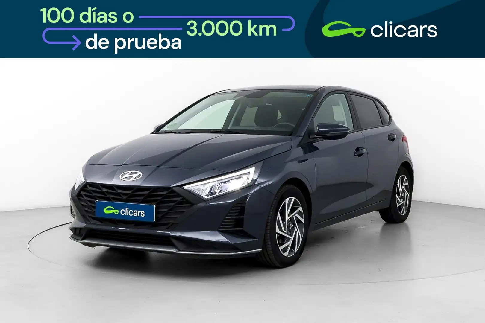 Hyundai i20 1.2 MPI Klass Gris - 1
