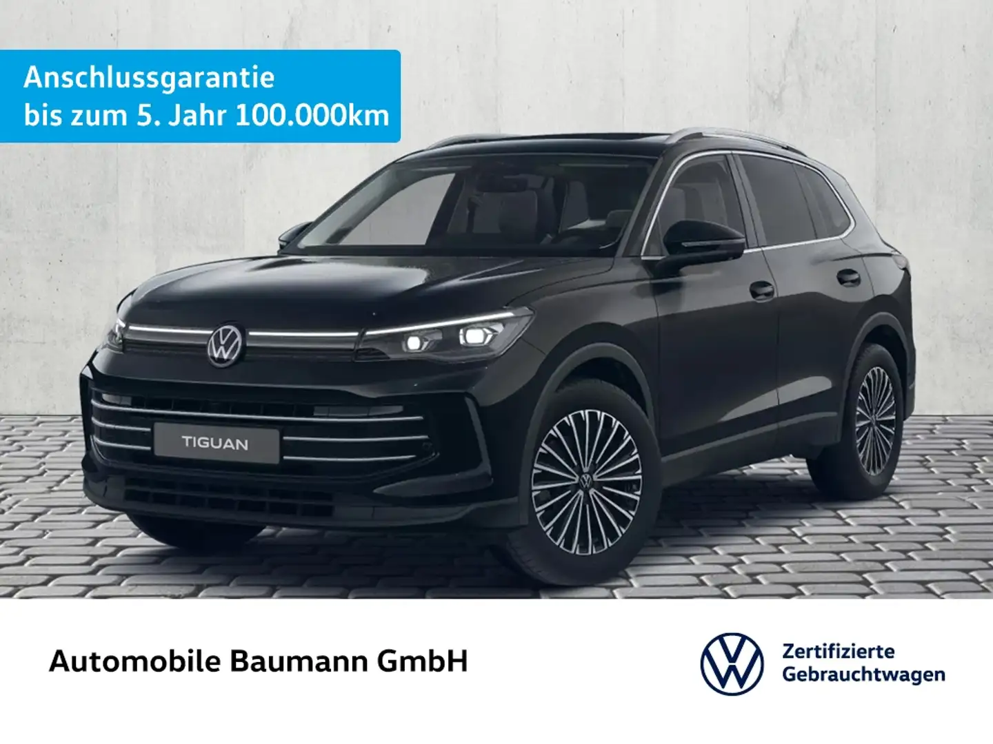 Volkswagen Tiguan 1.5 eTSI Elegance *H&K*AHK*STDHZG* Schwarz - 1