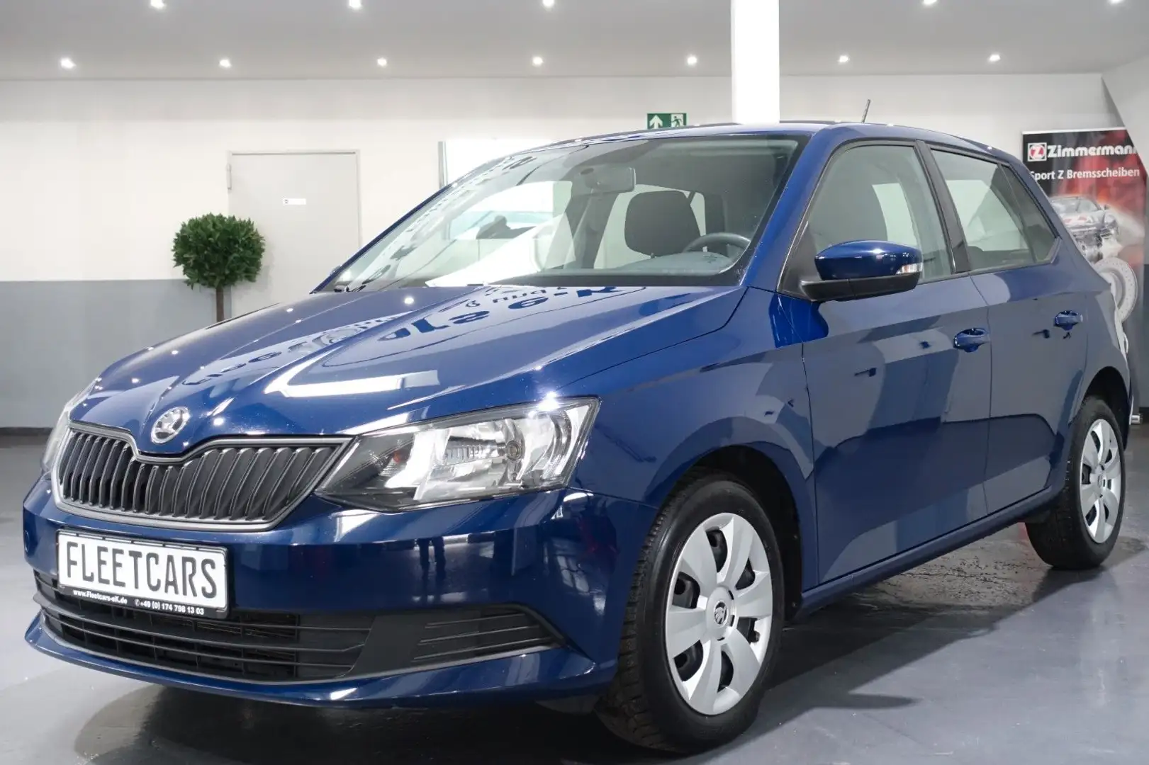 Skoda Fabia Cool Plus 5-Türer | KLIMA | DAB | Euro 6 Bleu - 1