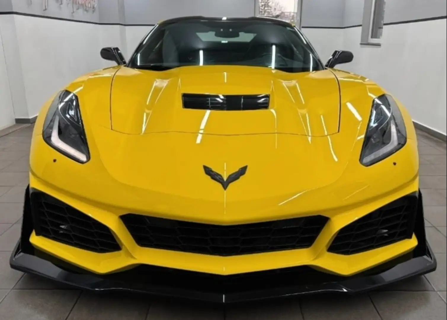 Chevrolet Corvette Stingray Z51 Convertible Aut. Jaune - 1