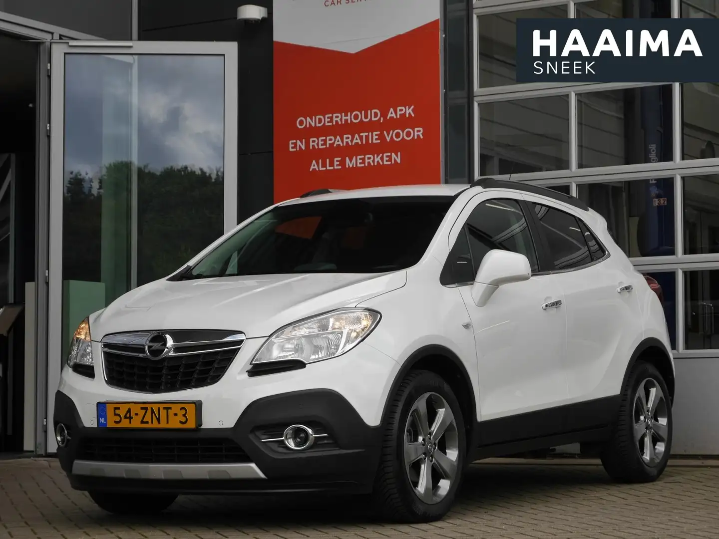 Opel Mokka 1.4 T Cosmo 4x4 140PK | Achteruitrijcamera | Licht Blanc - 1