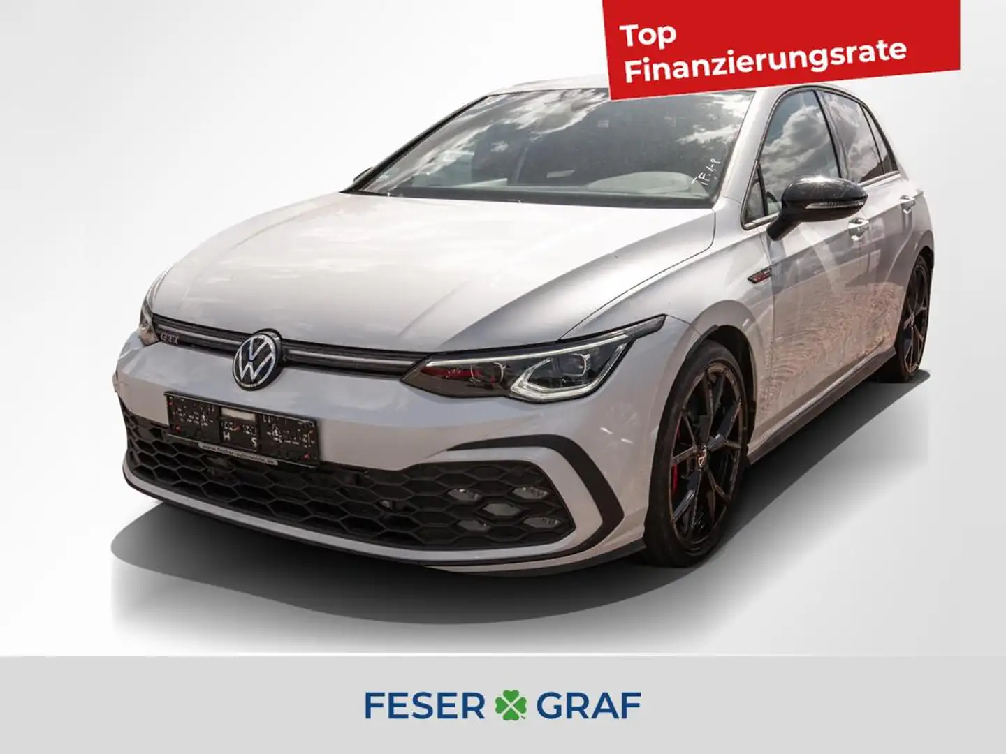 Volkswagen Golf VIII 2.0 GTI DSGMatrix/ACC/AHK/BlackStyle/Kamera Weiß - 1