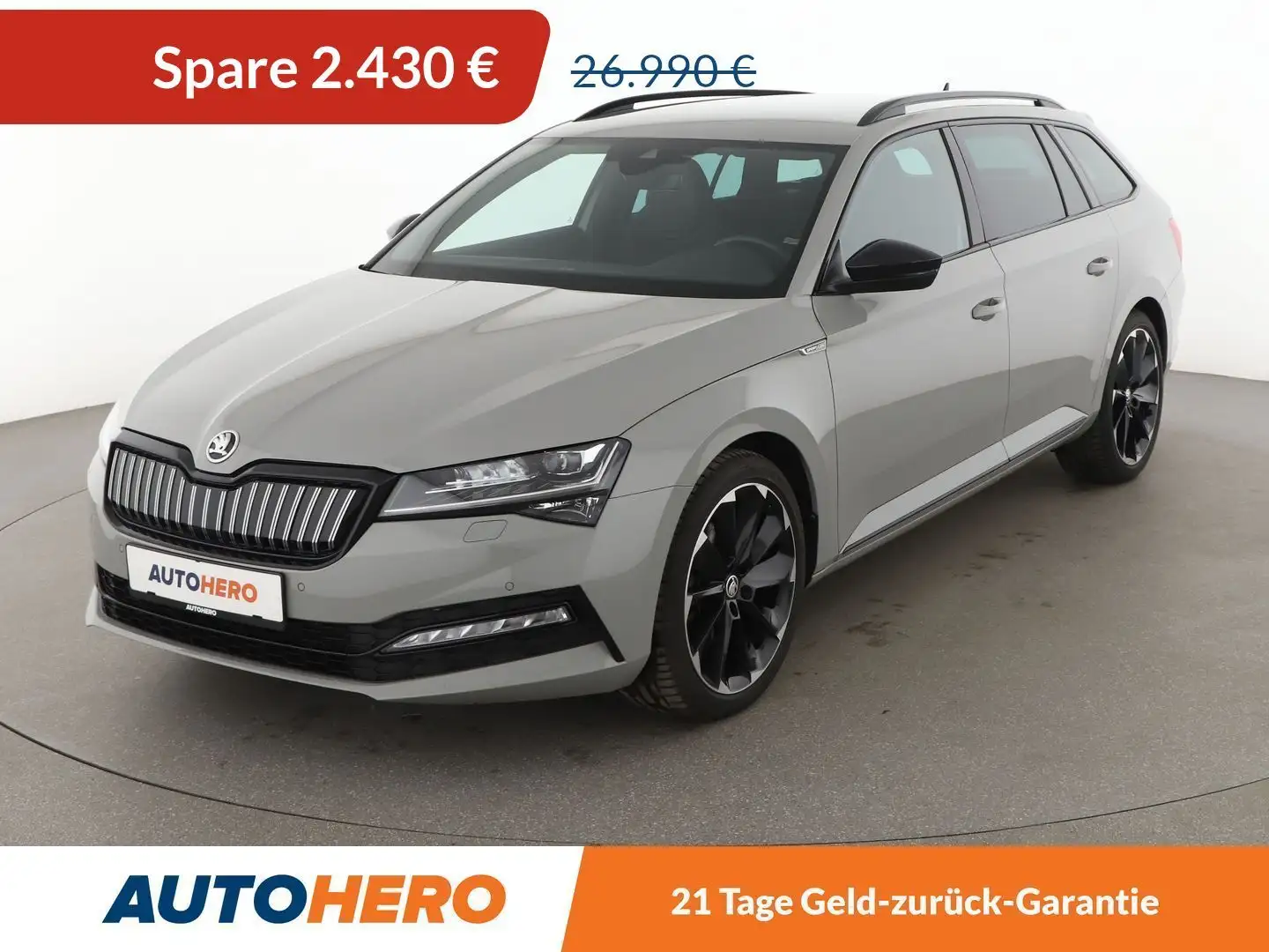 Skoda Superb 1.4 Plug-in Hybrid Sportline iV Aut. *LED*PDC* Gris - 1