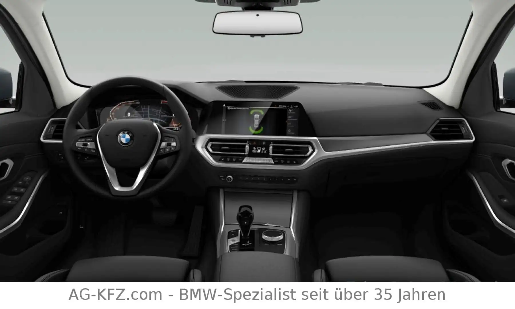 BMW 320 d xDrive Lim/LASER/Leder/CAM/SPUR/ACC/DigTach Gris - 2