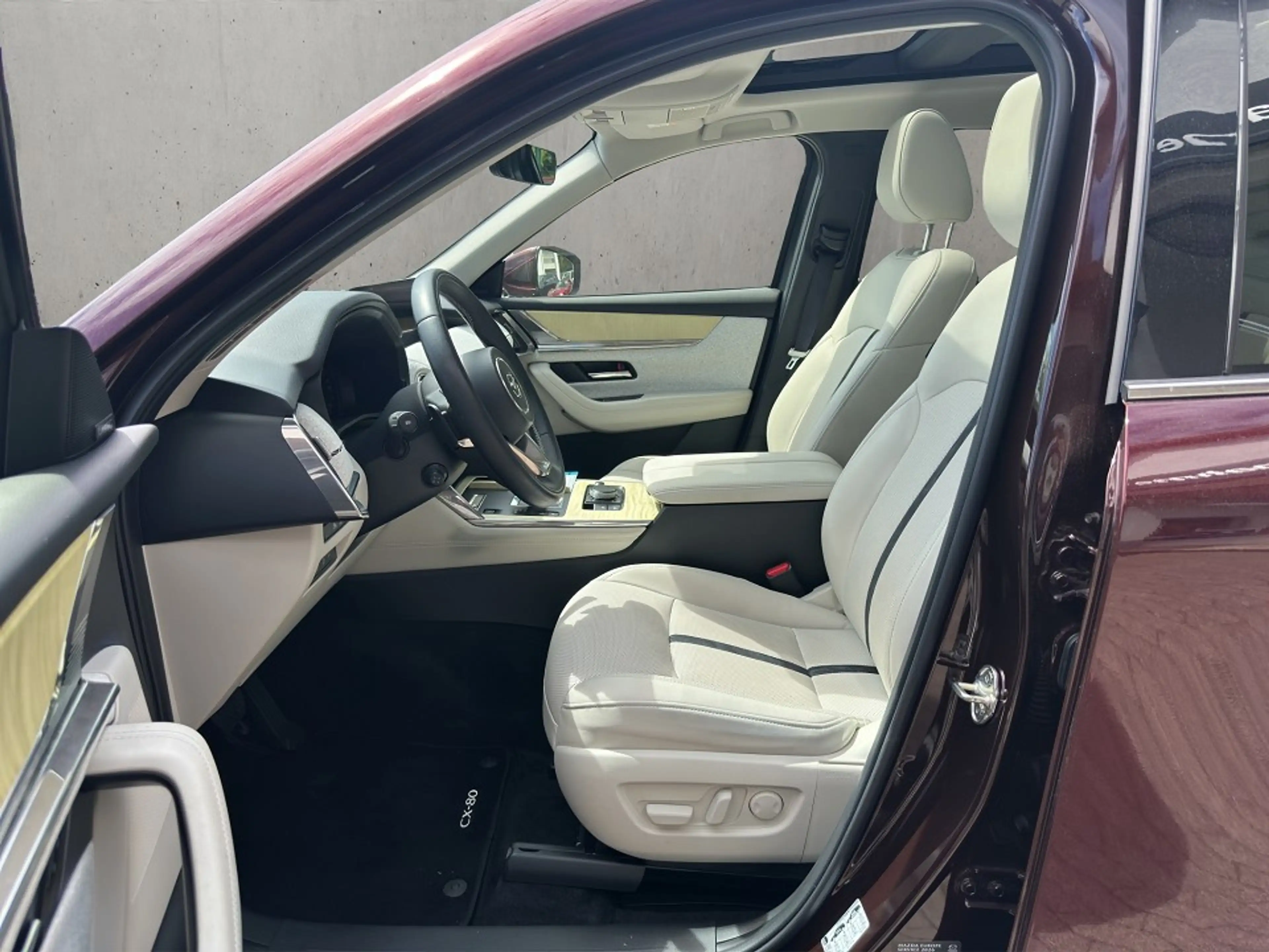 Mazda CX-80 TAKUMI PLUS PHEV +7 SITZE+LEDER-WEIß+PANORAMA+ — photo 9