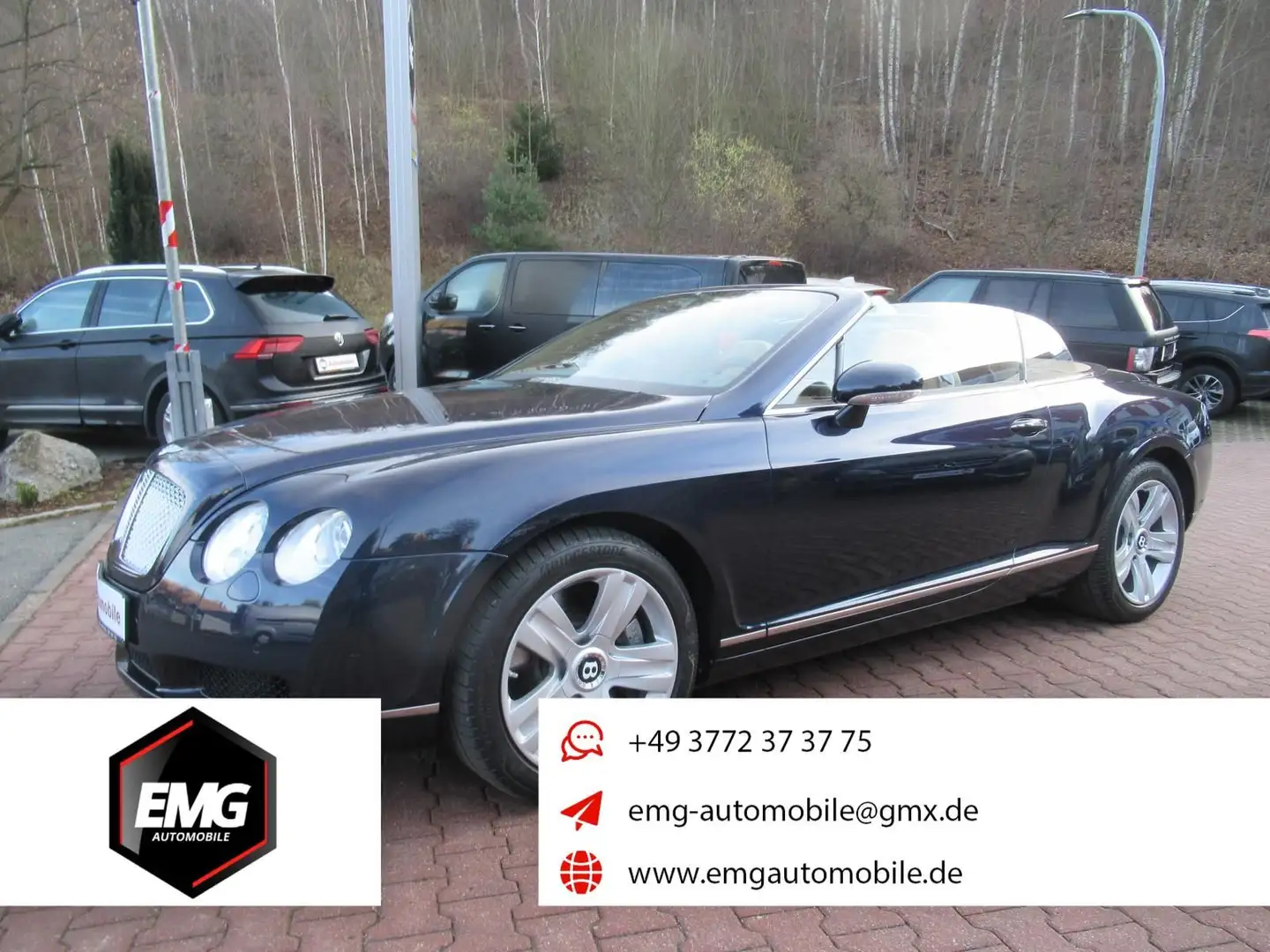 Bentley Continental GTC Cabrio 6.0*Leder*Kamera*Xenon Bleu - 1