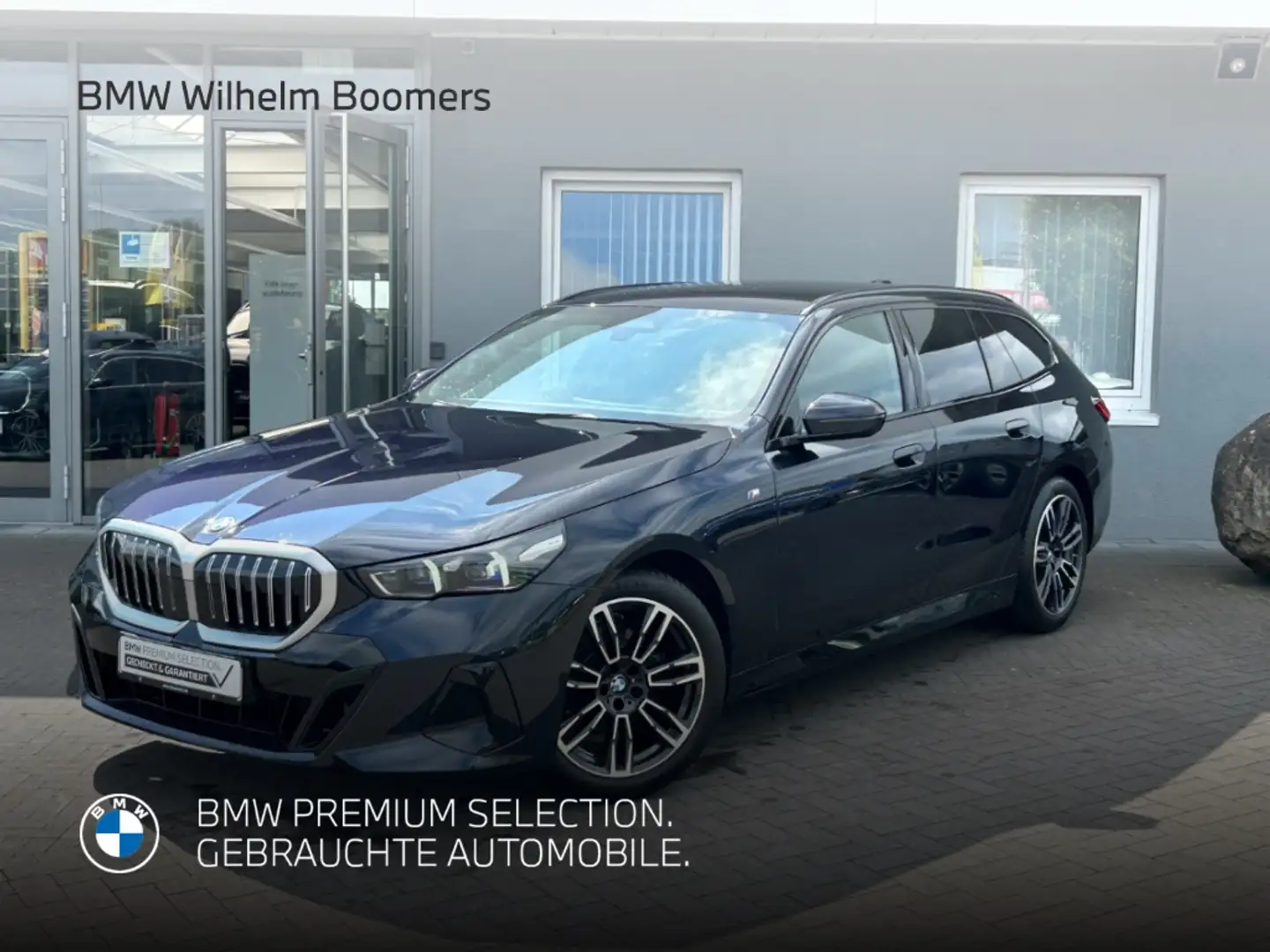 BMW 520 d Touring M Sport AHK Standheizung Schwarz - 1