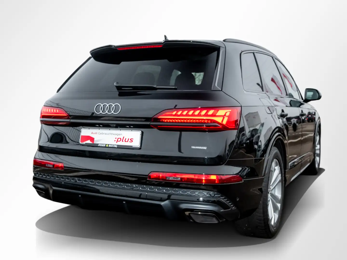 Audi Q7 50 TDI qu.S-line,Matrix,Pano,ad.Air,HuD,AHK Schwarz - 2