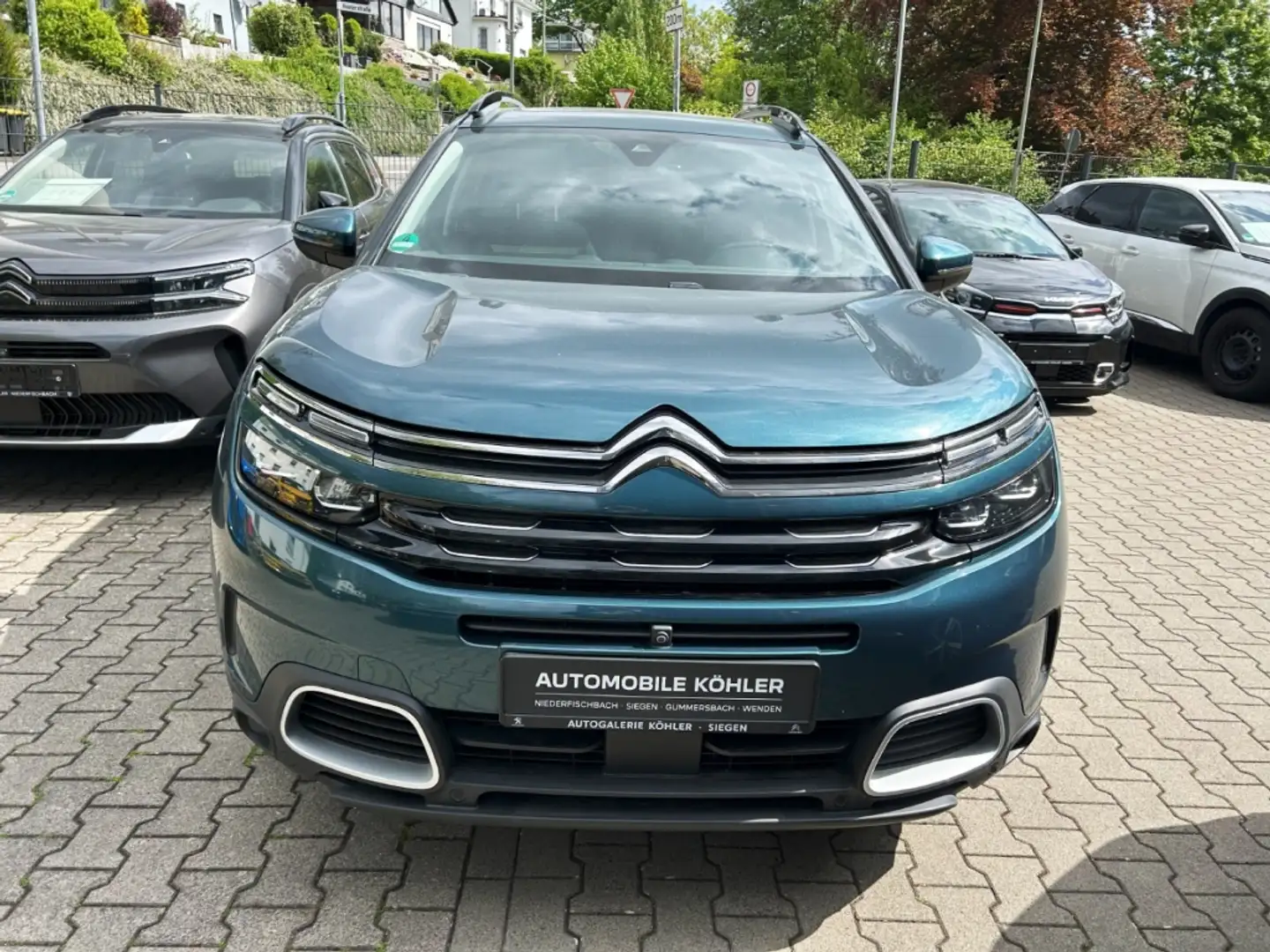 Citroen C5 Aircross Shine Pack Hybrid 225 Plug-In El. Panodach Navi 36 Blu/Azzurro - 2