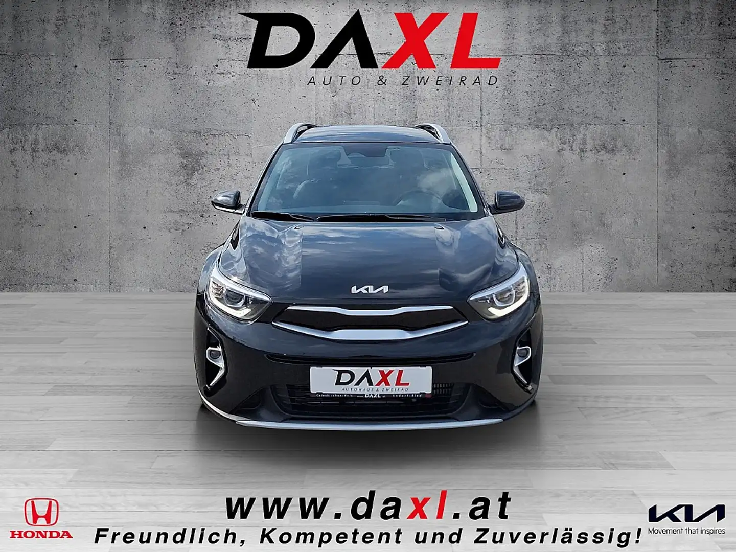 Kia Stonic 1,0 TGDI GPF ISG Silber Schwarz - 2