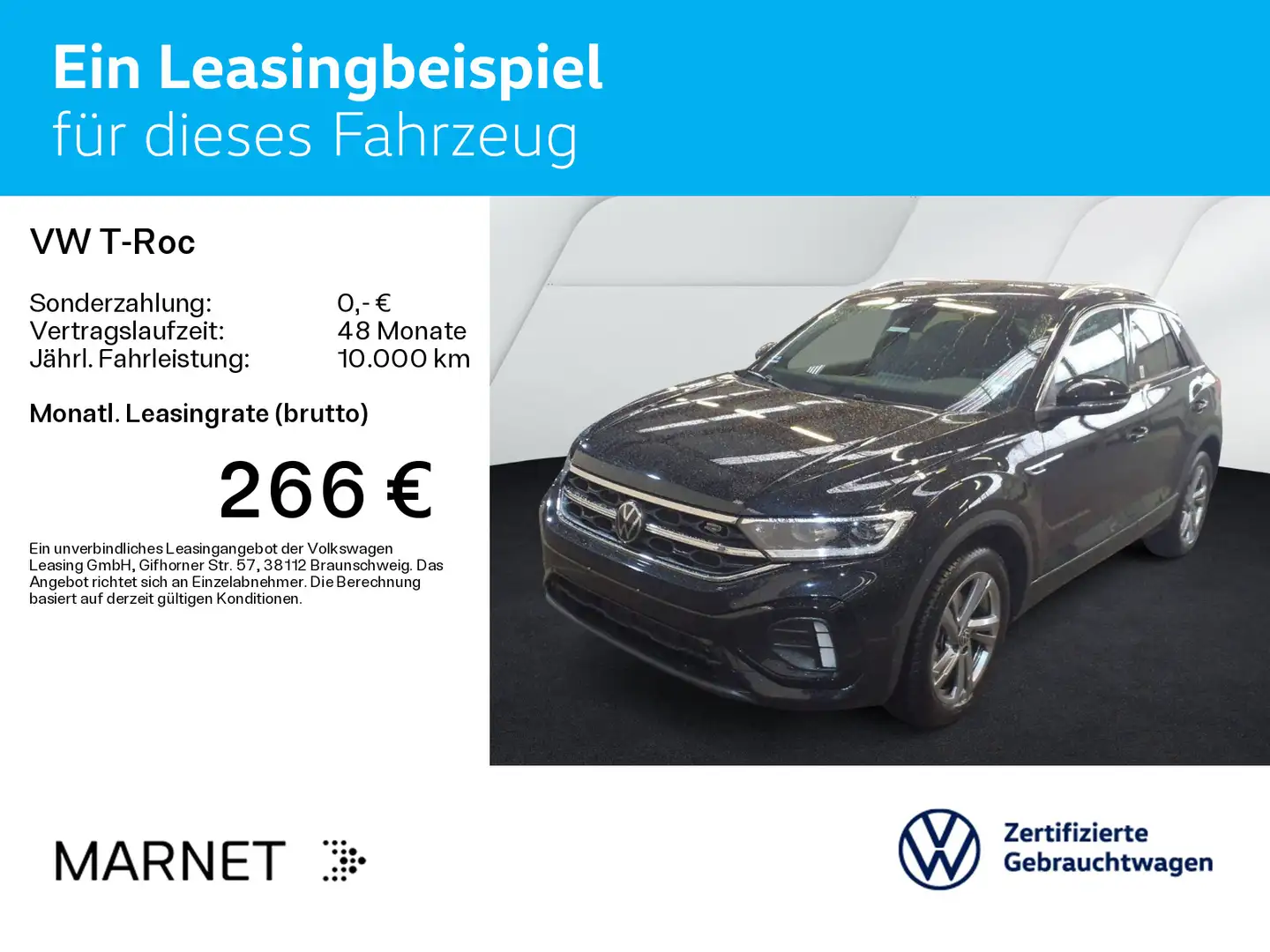 Volkswagen T-Roc T-ROC 1.5 TSI DSG R-Line*Nav*AHK*Kamera*LED+*SHZ Nero - 2