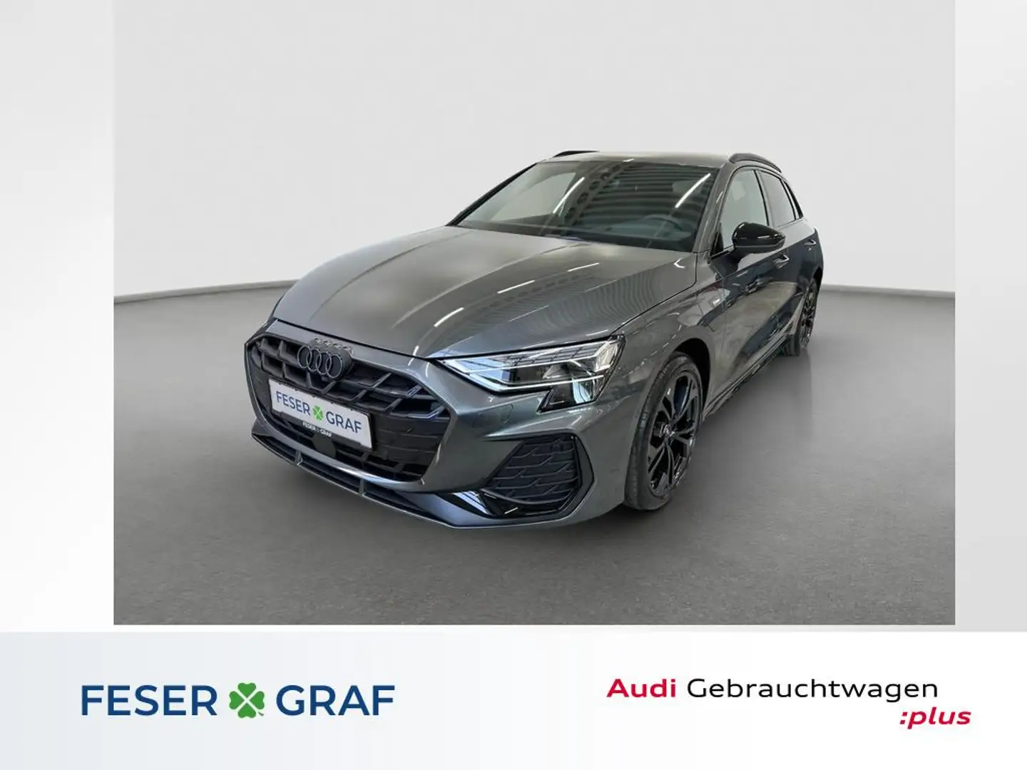 Audi A3 S line 45 TFSI e 200kW AHK Matrix Grau - 1