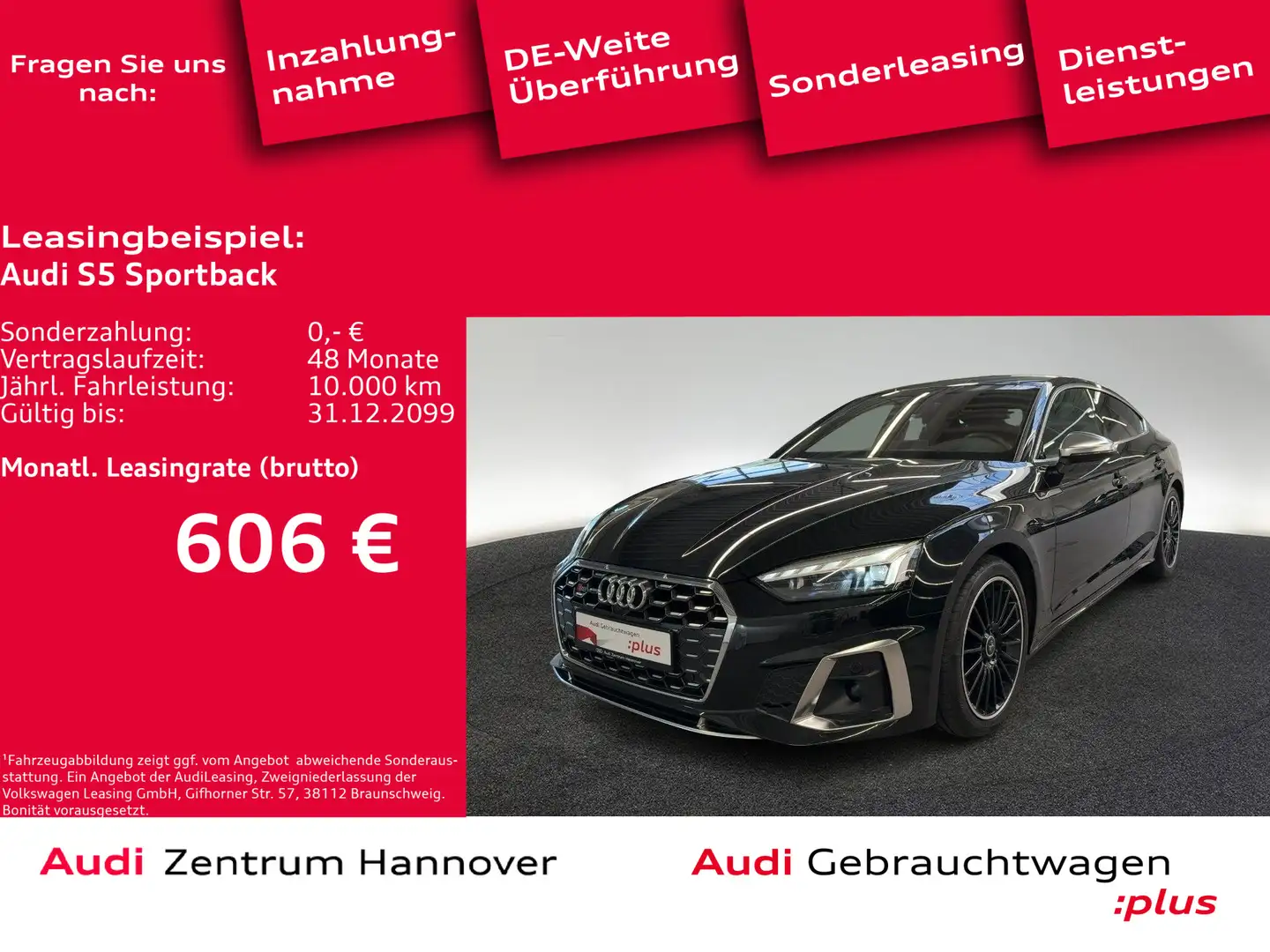 Audi S5 3.0 TDI quattro HuD Matrix Kamera A Noir - 1