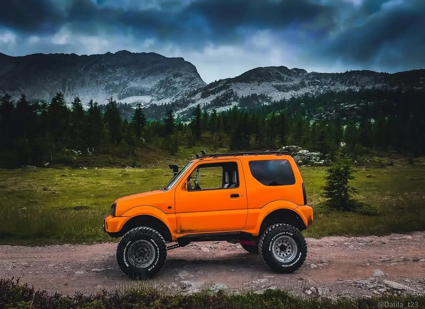 Suzuki Jimny 1.3 16v JLX 4wd E3 Arancione - 1