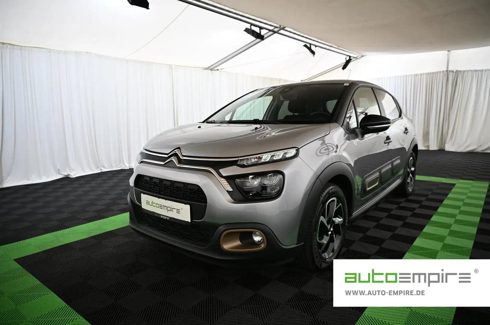 Citroen C3 1.2 PT 83 C-Series LED/NAVI/ALU/PRIVACY/16 Gris - 1