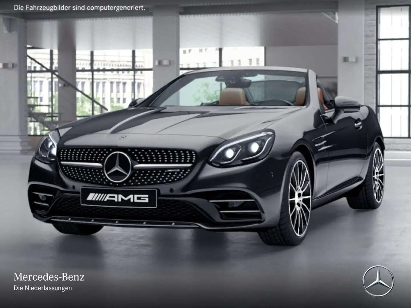 Mercedes-Benz SLC 43 AMG Cab. Magic Sky Harman Distr. COMAND PTS Noir - 2
