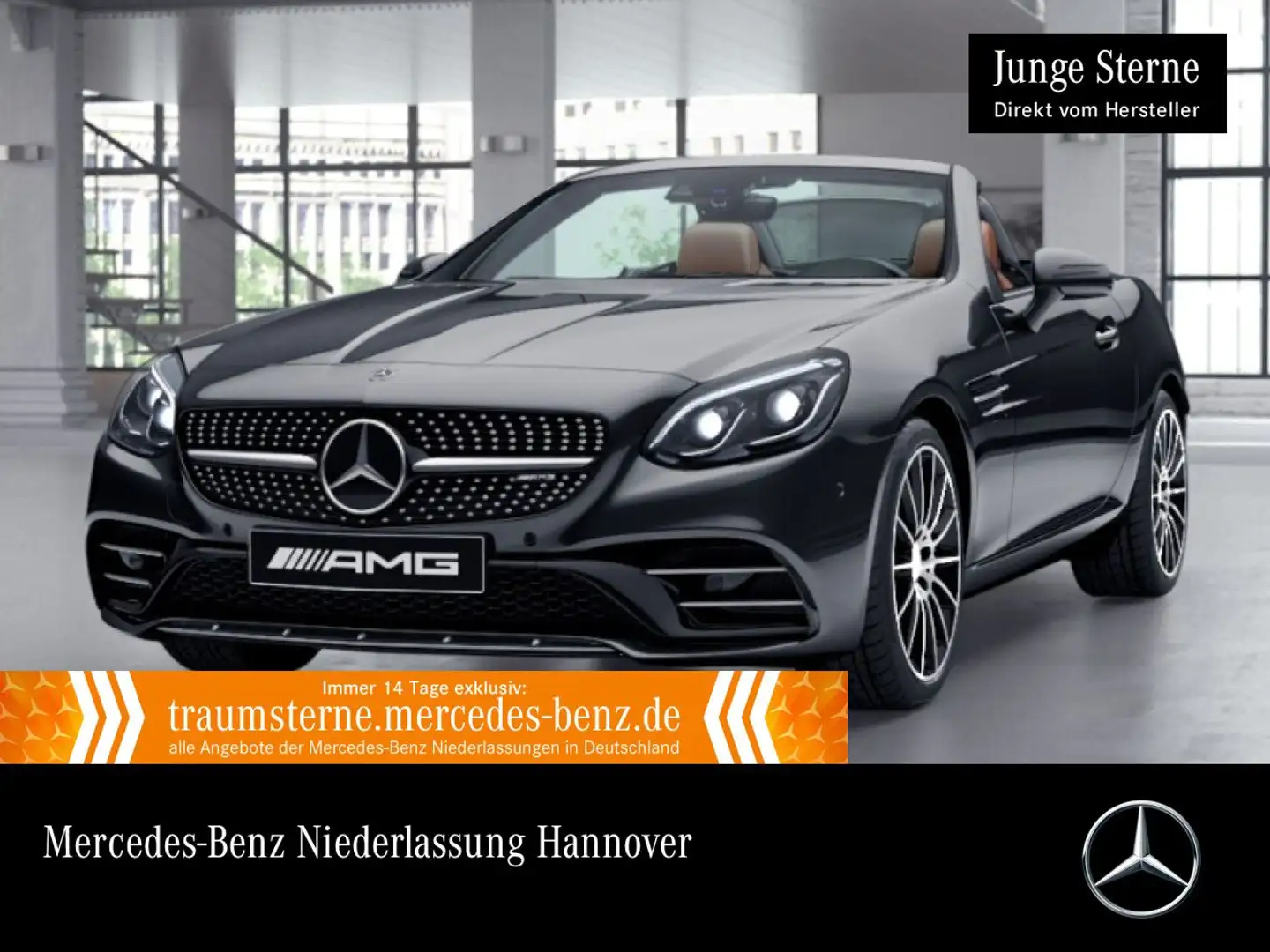 Mercedes-Benz SLC 43 AMG Cab. Magic Sky Harman Distr. COMAND PTS Noir - 1
