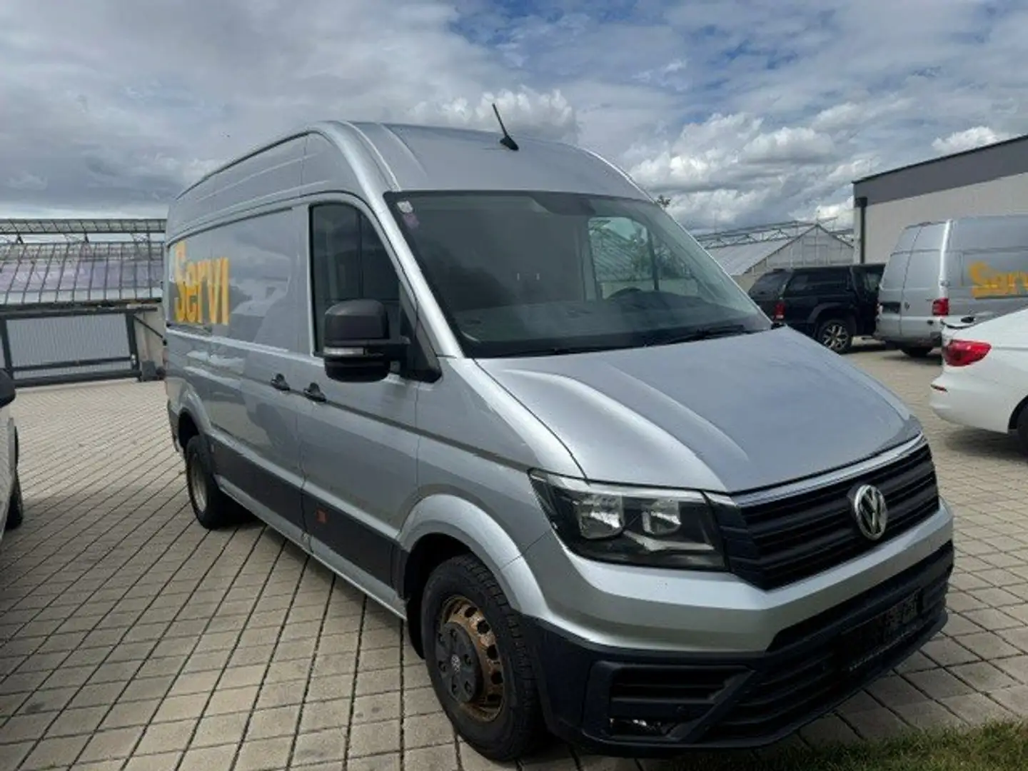 Volkswagen Crafter 2.0 TDI Kasten 50 mittellang Hochdach RWD Grau - 1