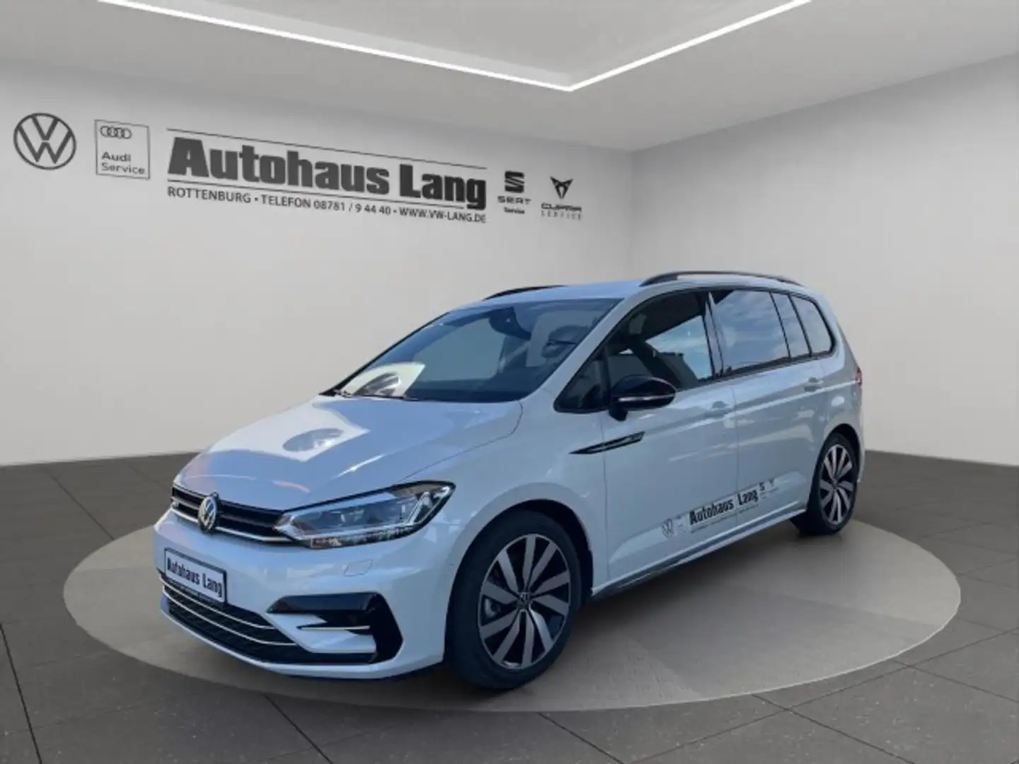 Volkswagen Touran 1.5 TSI DSG Highline R LINE 7-Sitze Rear AHK Stand Weiß - 2