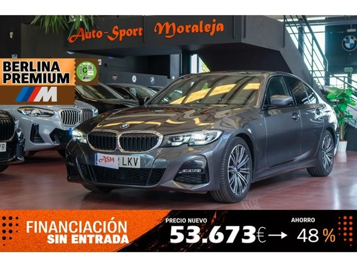 BMW 318 318dA Gris - 1