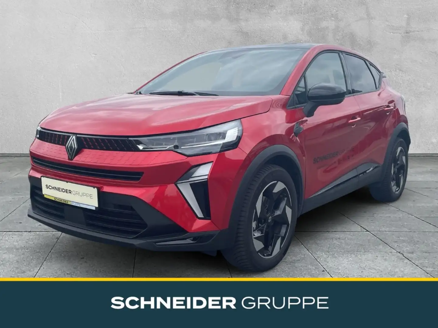Renault Captur TECHNO MILD HYBRID 140 LED+PDC+DAB+GRJ Rot - 1