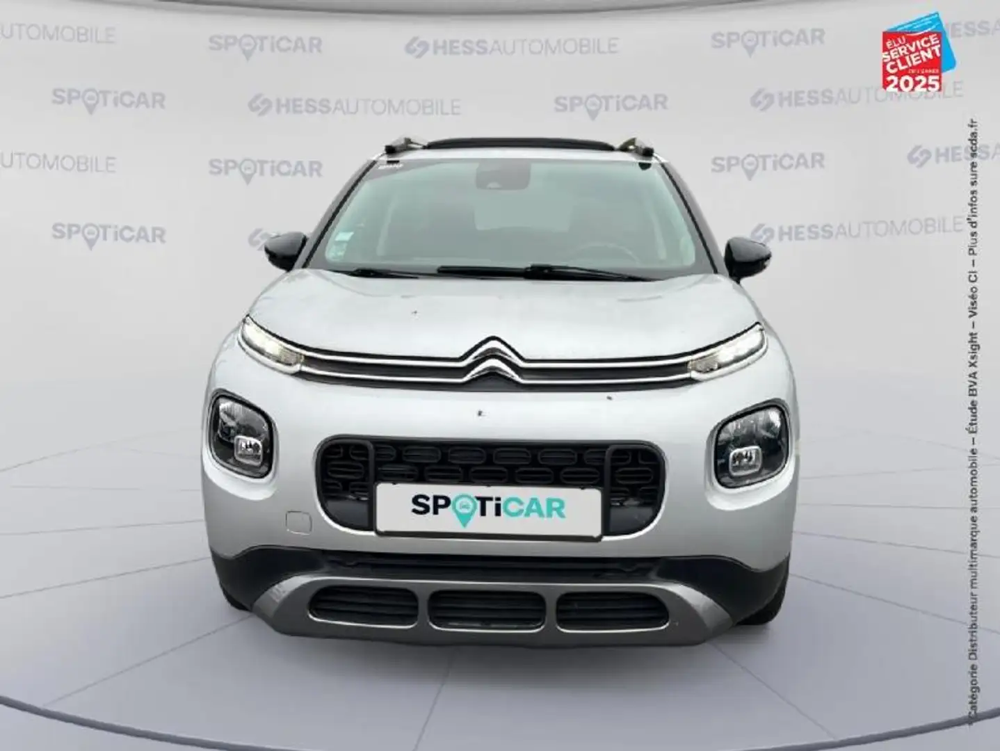 Citroen C3 Aircross PureTech 110ch S/S Sunshine Touvrant Carplay Argent - 2