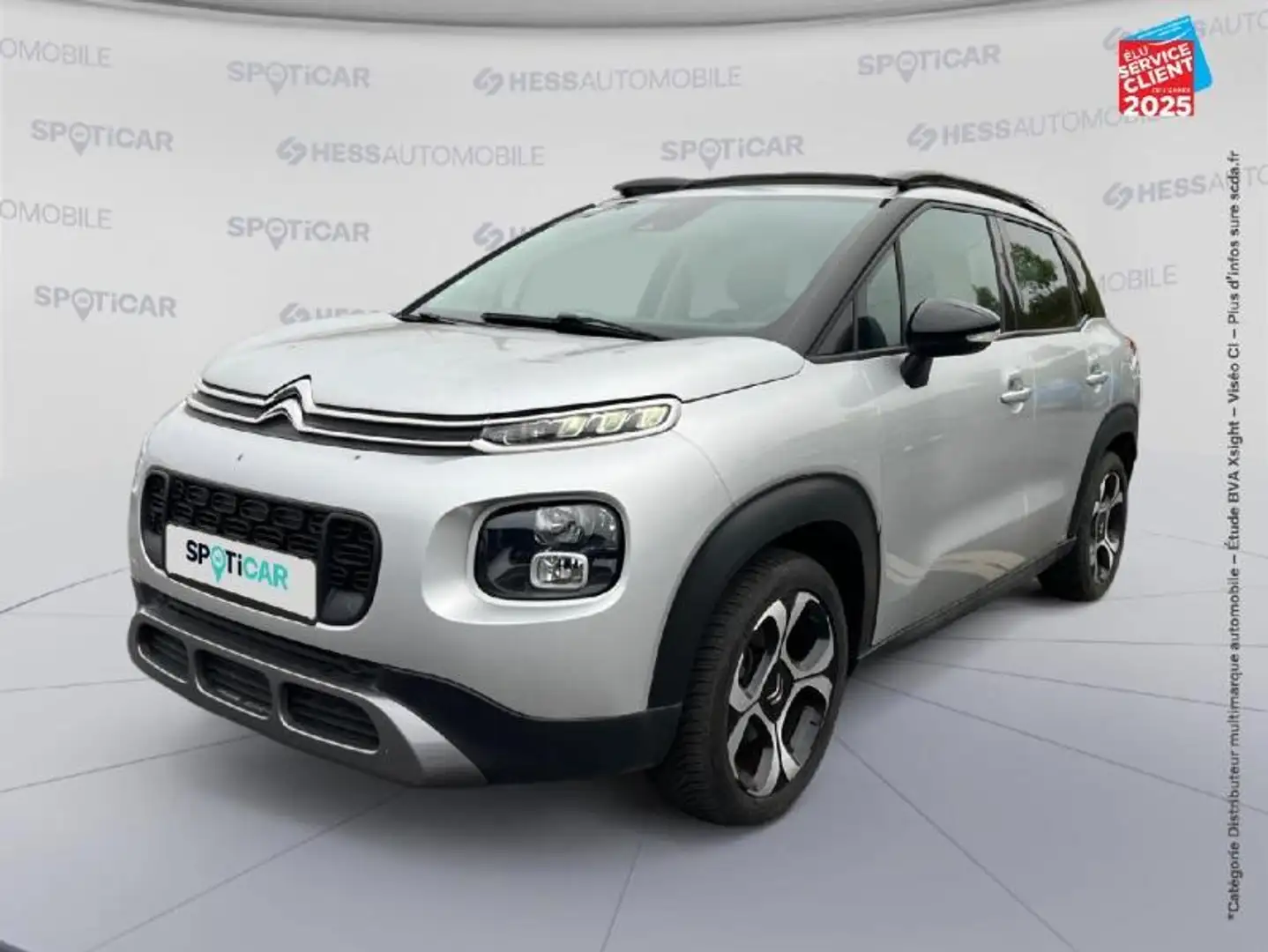 Citroen C3 Aircross PureTech 110ch S/S Sunshine Touvrant Carplay Argent - 1