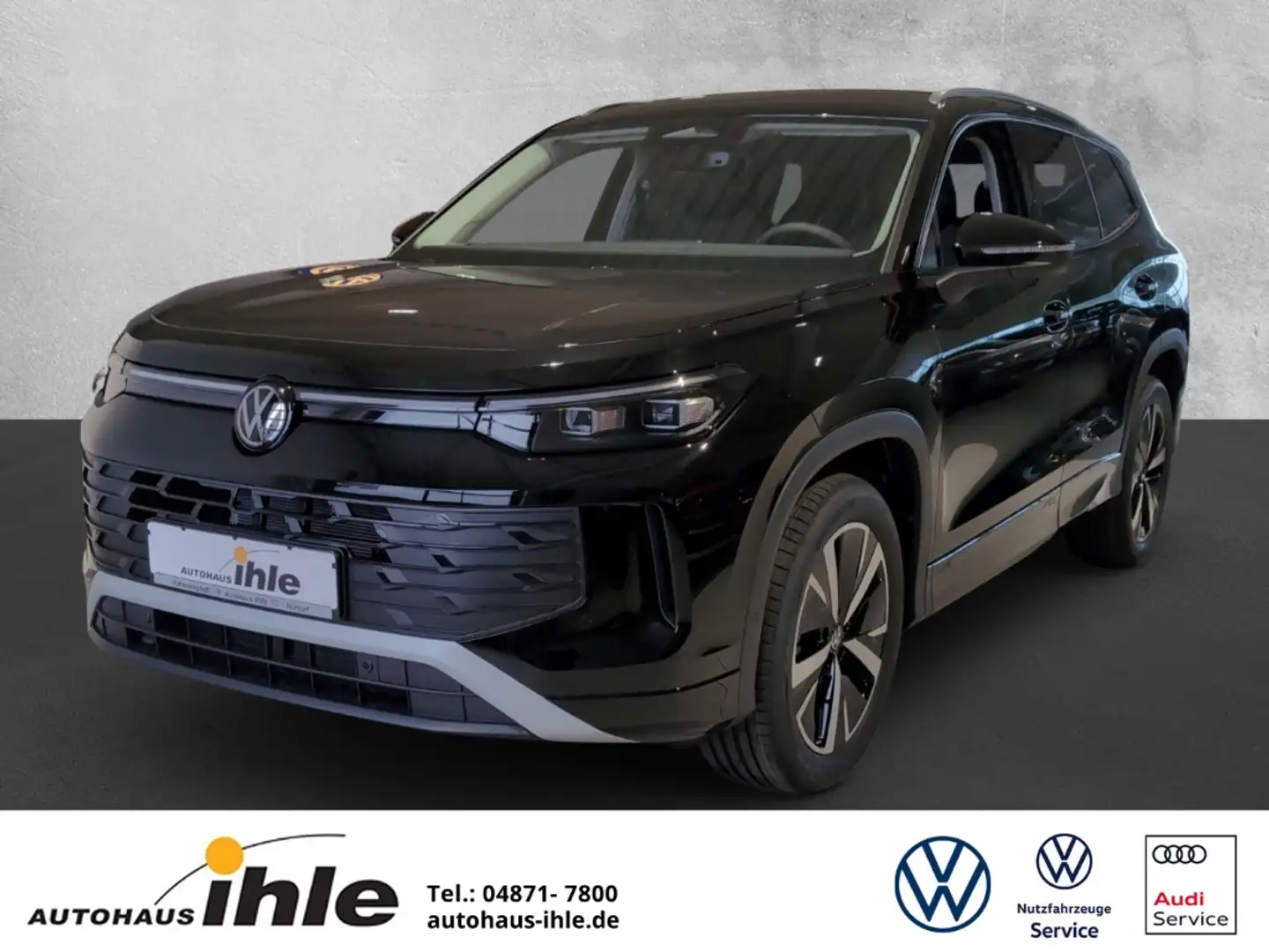 Volkswagen Tayron 1,5 eTSI DSG Life 7-SITZER+AHK+NAVI+ACC Negru - 1