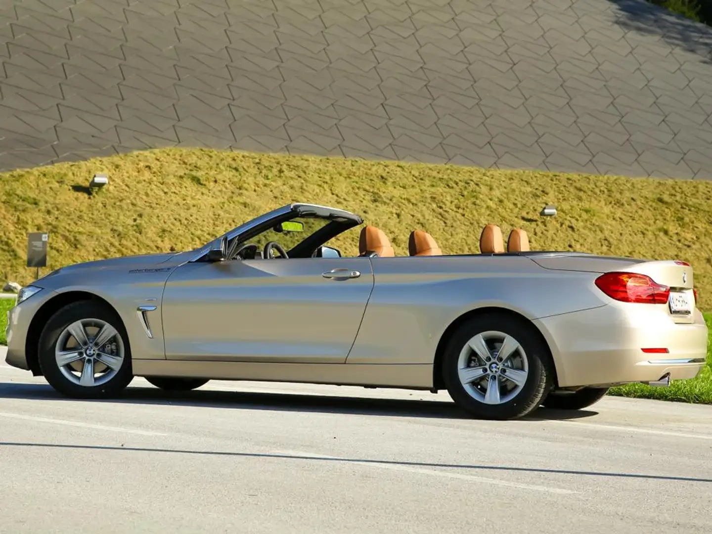 BMW 420 420d Cabrio Österreich-Paket Österreich-Paket Beige - 2