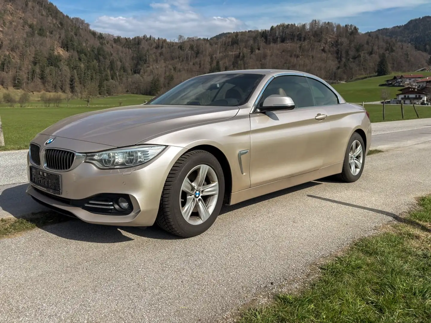 BMW 420 420d Cabrio Österreich-Paket Österreich-Paket Beige - 2