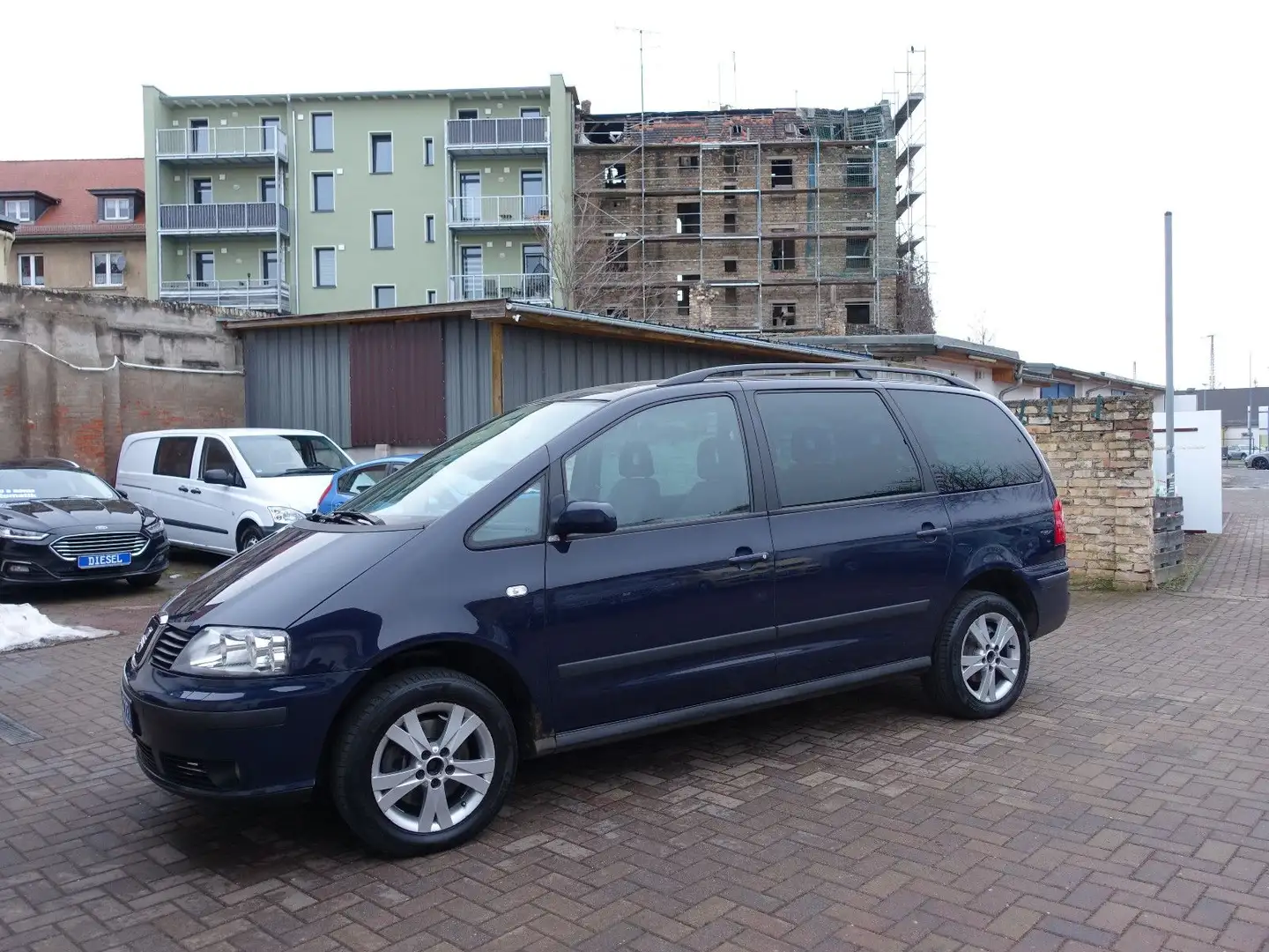 SEAT Alhambra 2,0 Vigo, EU4, 6-Sitze, AHK, WRäder !! Blau - 2