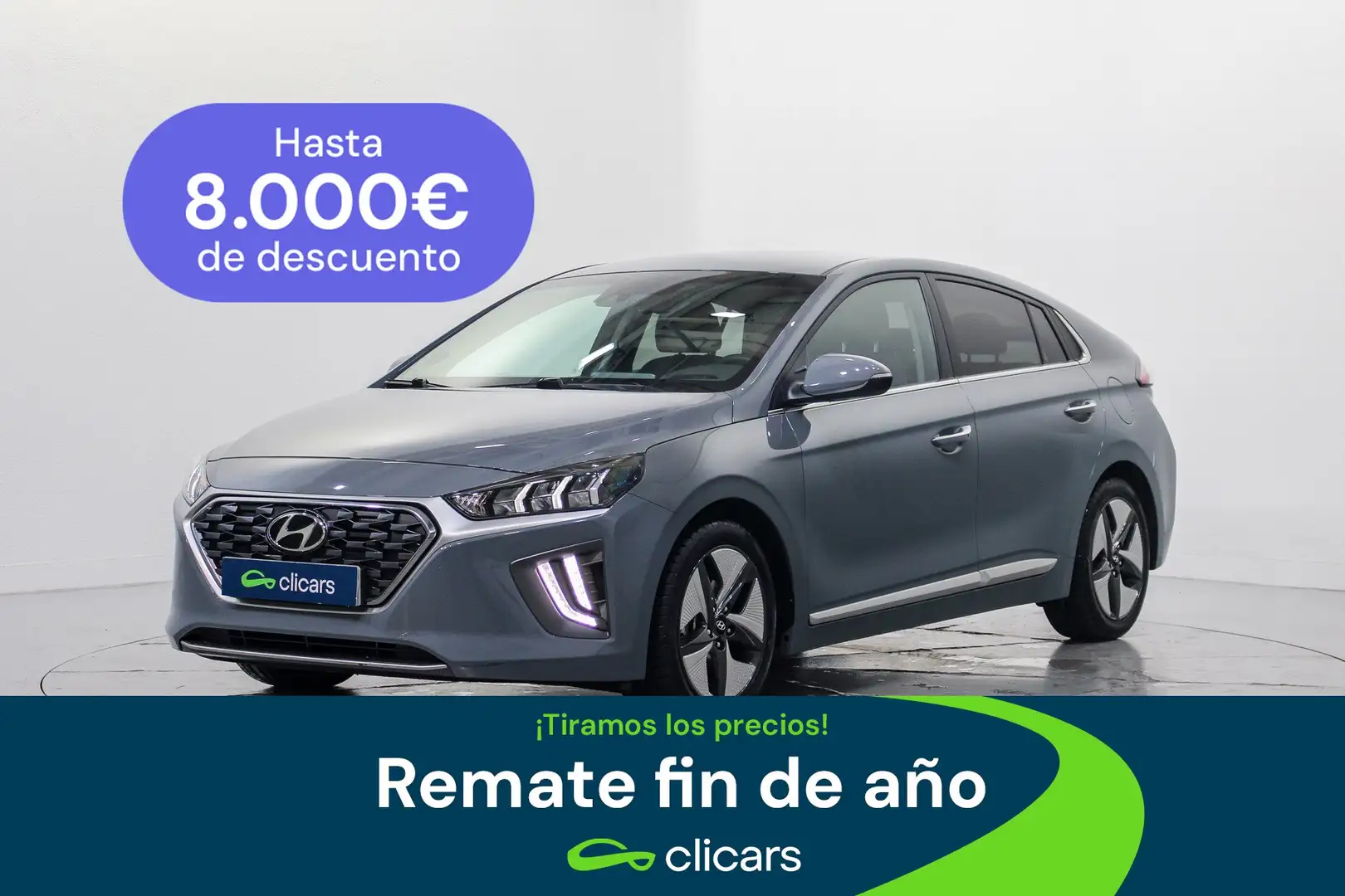 Hyundai IONIQ HEV 1.6 GDI Klass Gris - 1