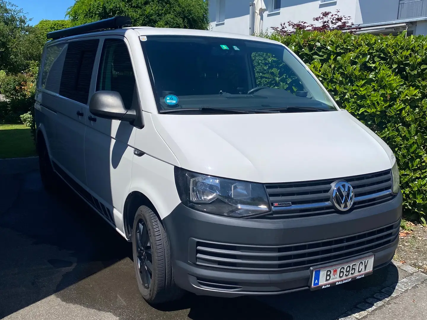 Volkswagen T6 Transporter VW T6 Transporter, LR, 4Motion, TDI, 140 PS – Camper, Wohnmobil Weiß - 1