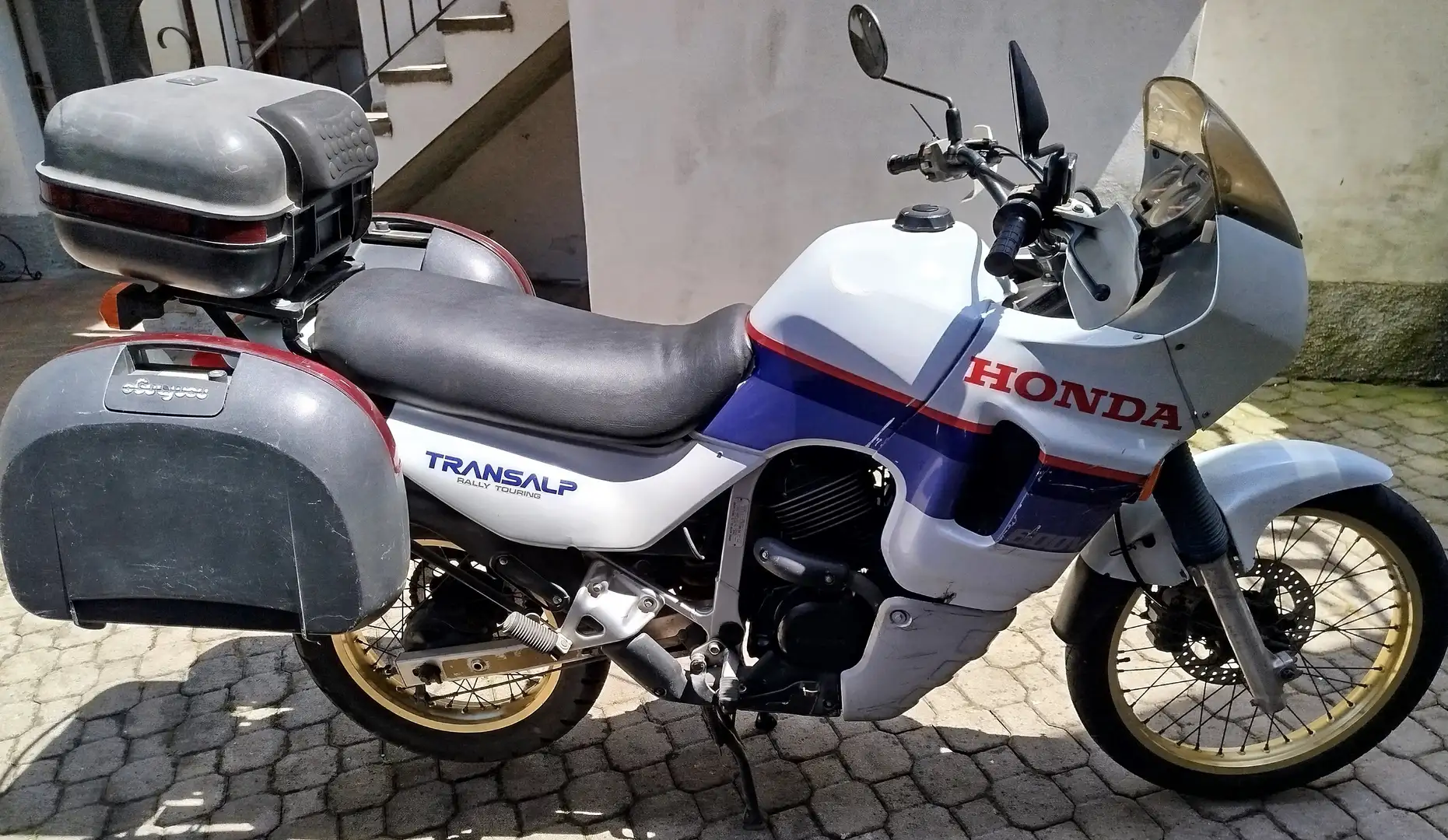 Honda Transalp 600V Blanc - 2
