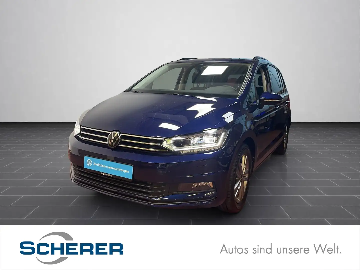 Volkswagen Touran Comforline 1,5 TSI DSG *Navi*LED*Pano*Sit Blau - 1