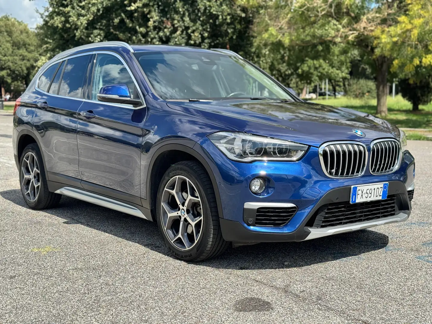BMW X1 Xdrive18d xLine auto -TUA SENZA VINCOLI- Bleu - 2