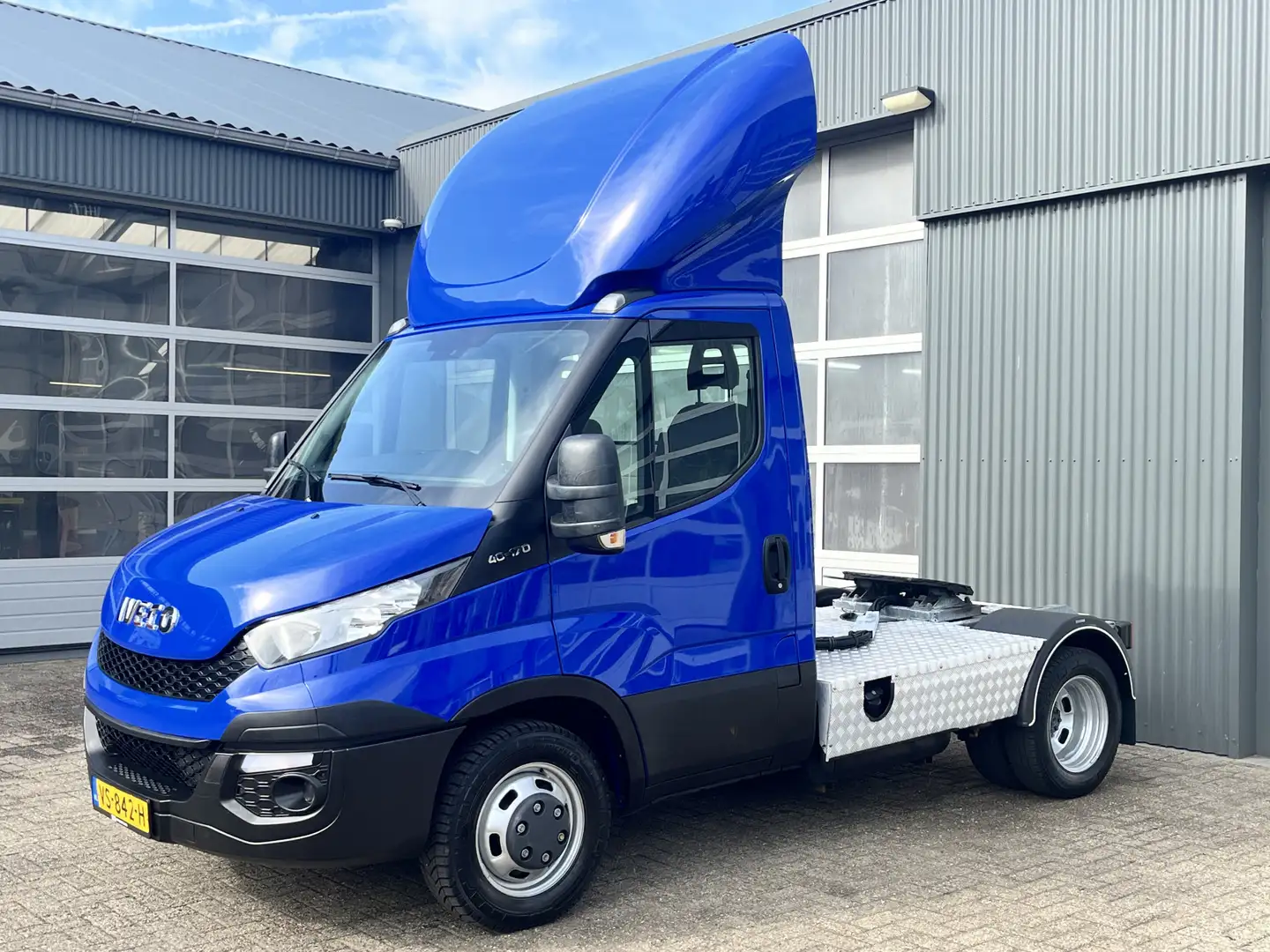 Iveco Daily 40C17 3.0 9.3T Be trekker Himatic Automaat BTW VRI Bleu - 2