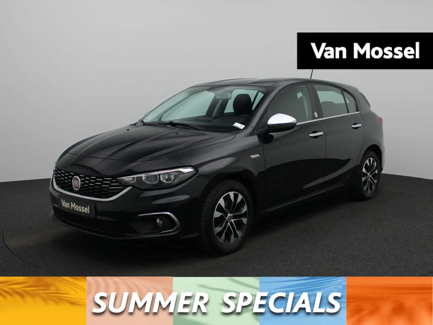 Fiat Tipo 1.4 95ch/pk New S-Design | Cruise control Zwart - 1